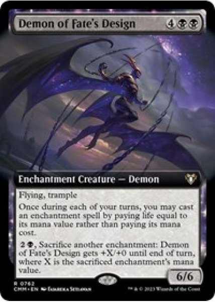 Demon of Fate's Design (Extended Art) - Foil