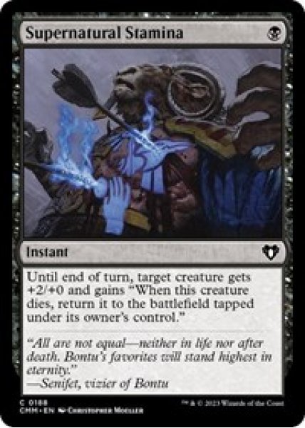 Supernatural Stamina - Foil