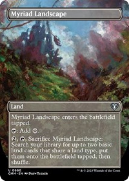 Myriad Landscape (Borderless) - Foil