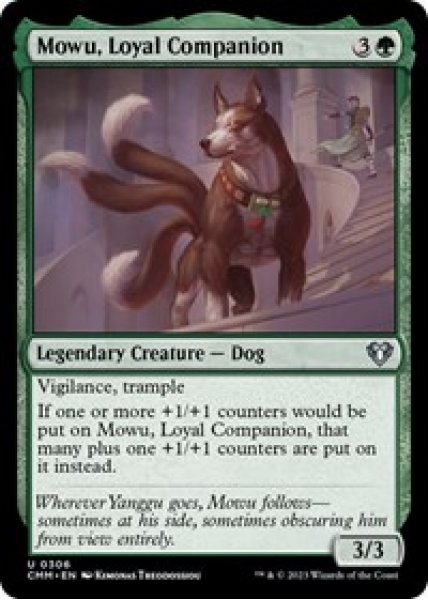 Mowu, Loyal Companion - Foil