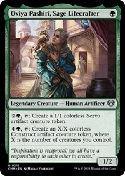 Oviya Pashiri, Sage Lifecrafter - Foil