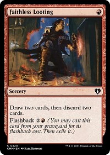 Faithless Looting - Foil