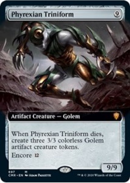 Phyrexian Triniform (Extended Art) - Foil