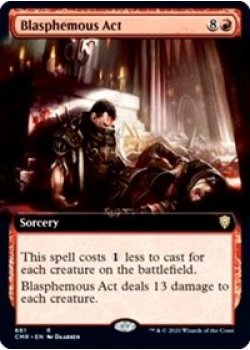 Blasphemous Act (Extended Art) - Foil