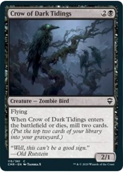 Crow of Dark Tidings - Foil