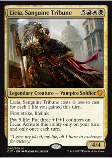 Licia, Sanguine Tribune - Foil