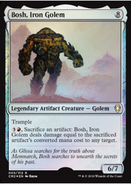 Bosh, Iron Golem - Foil