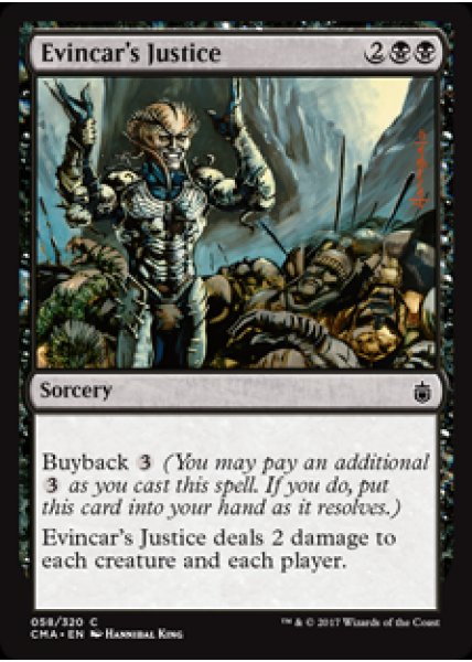 Evincar's Justice