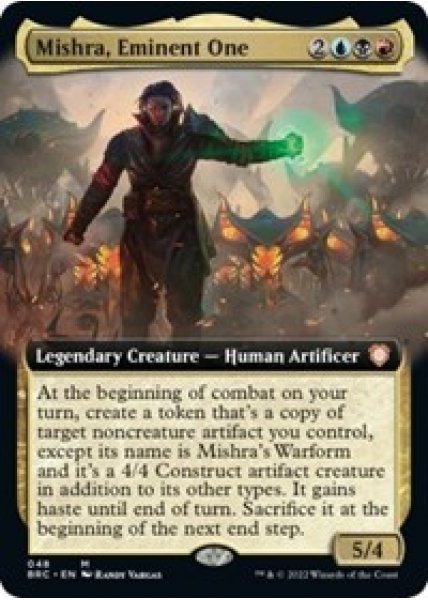 Mishra, Eminent One (Extended Art) - Foil