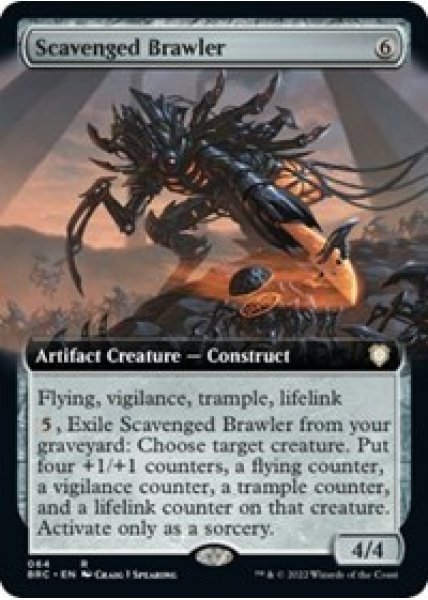 Scavenged Brawler (Extended Art) - Foil