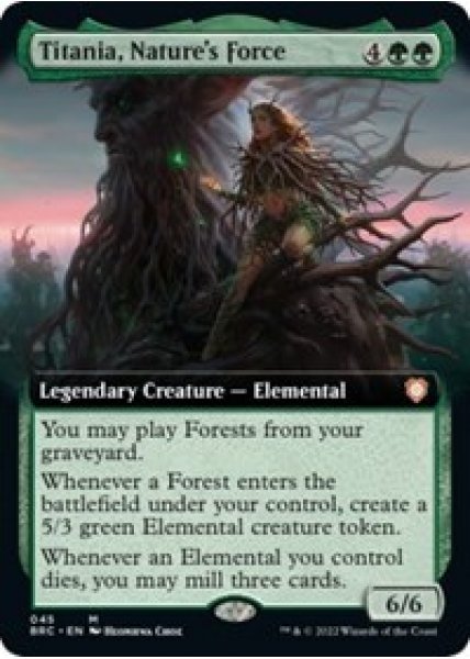 Titania, Nature's Force (Extended Art)