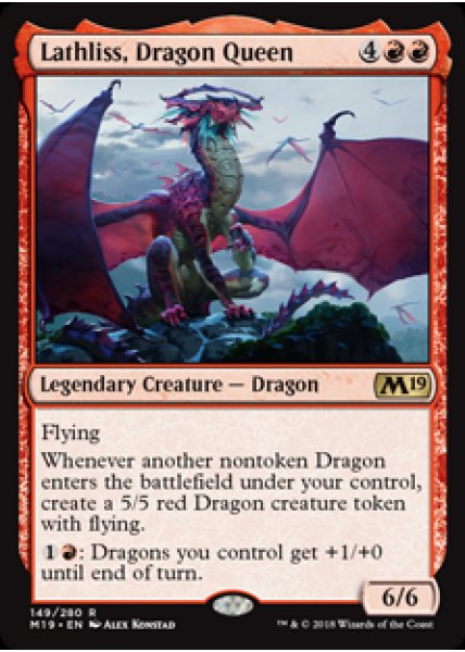 Lathliss, Dragon Queen - Foil