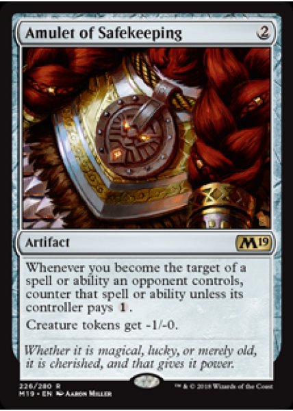 Amulet of Safekeeping - Foil