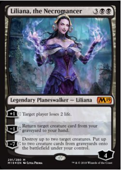 Liliana, the Necromancer - Foil