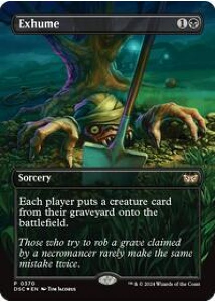 Exhume (Borderless) Foil