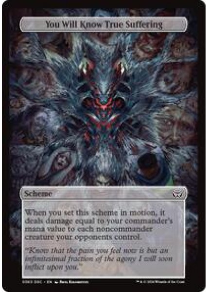 You Will Know True Suffering (Full Art)