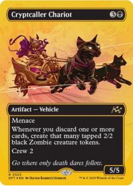 Cryptcaller Chariot (Borderless) (First-Place Foil) -