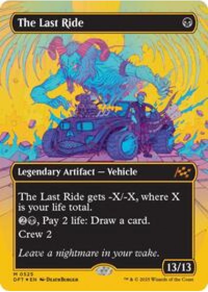 The Last Ride (Borderless) (First-Place Foil) -