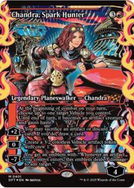 Chandra, Spark Hunter (Showcase) - Foil