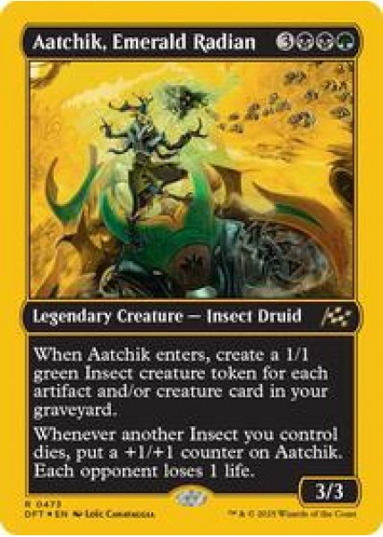 Aatchik, Emerald Radian (First-Place Foil) -