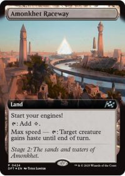 Amonkhet Raceway (Extended Art) - Foil