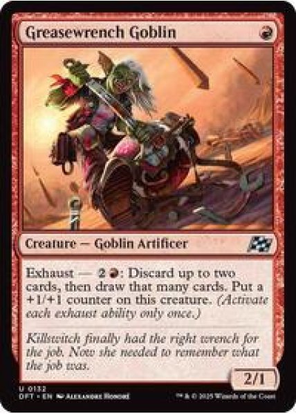 Greasewrench Goblin - Foil