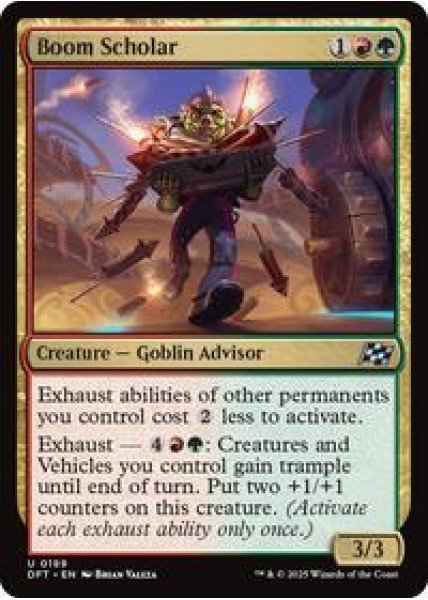 Boom Scholar - Foil