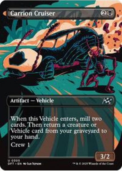 Carrion Cruiser (Borderless) - Foil