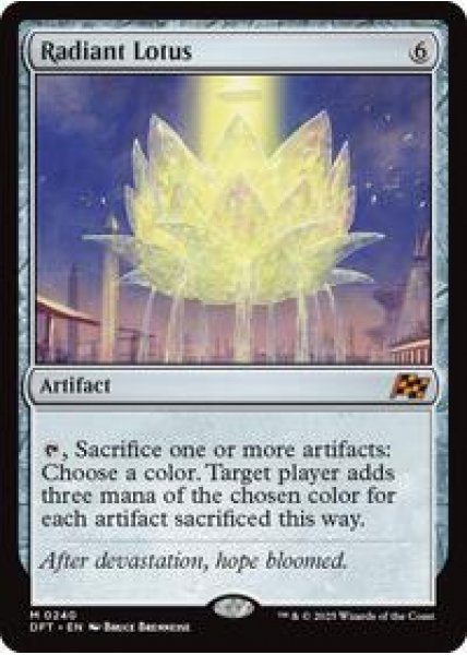 Radiant Lotus - Foil