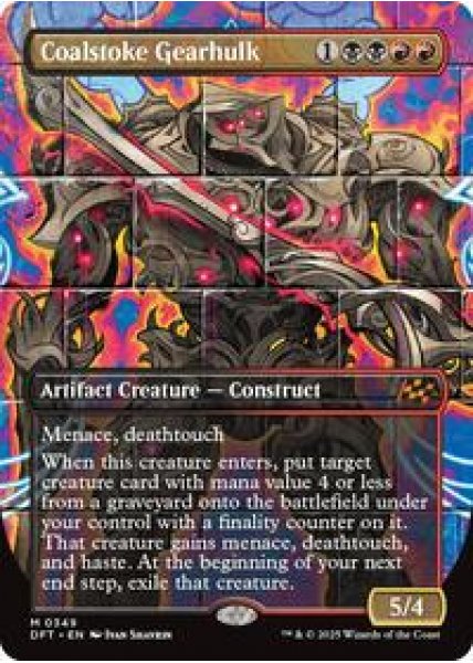 Coalstoke Gearhulk (Borderless) - Foil