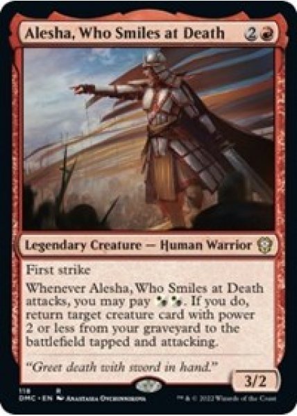 Alesha, Who Smiles at Death