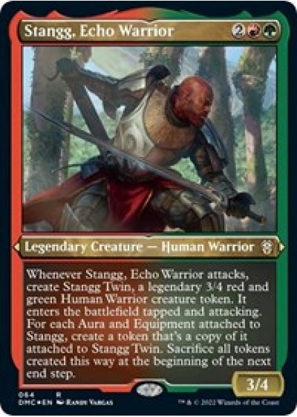 Stangg, Echo Warrior (Foil Etched) - Foil