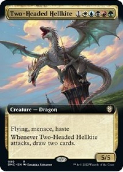 Two-Headed Hellkite (Extended Art)