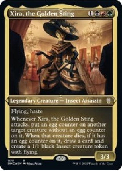 Xira, the Golden Sting (Foil Etched) - Foil