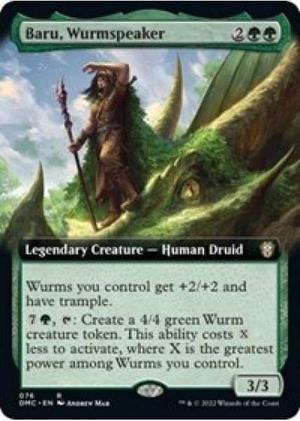 Baru, Wurmspeaker (Extended Art)