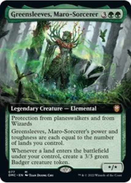 Greensleeves, Maro-Sorcerer (Extended Art) - Foil