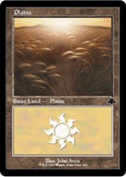 Plains (402) (Retro Frame) - Foil