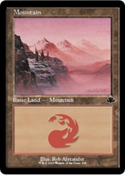 Mountain (408) (Retro Frame) - Foil