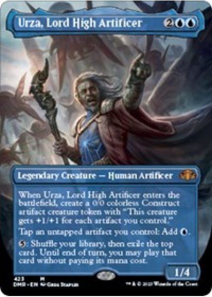 Urza, Lord High Artificer (Borderless) - Foil