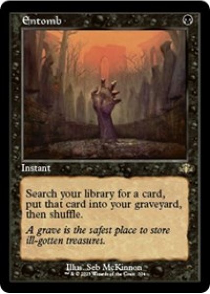 Entomb (Retro Frame) - Foil