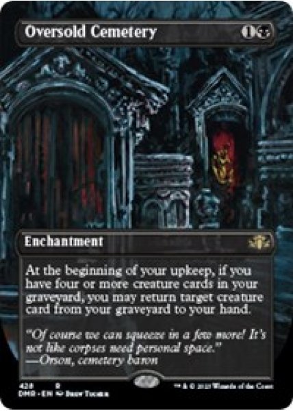 Oversold Cemetery (Borderless) - Foil