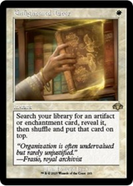 Enlightened Tutor (Retro Frame) - Foil