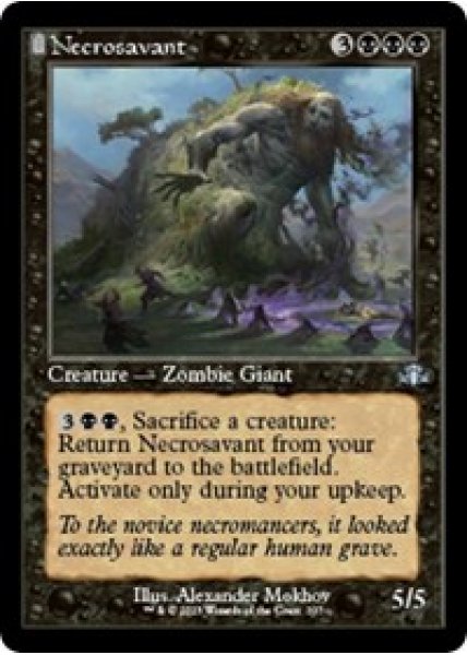 Necrosavant (Retro Frame) - Foil