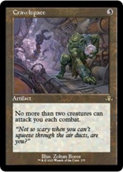 Crawlspace (Retro Frame) - Foil