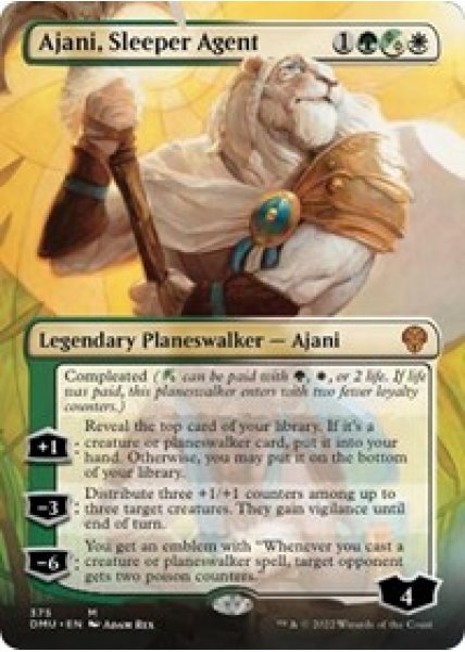 Ajani, Sleeper Agent (Borderless)