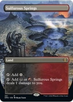 Sulfurous Springs (Borderless) - Foil