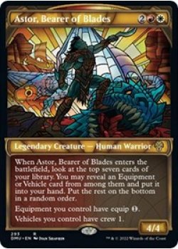 Astor, Bearer of Blades (Showcase) - Foil