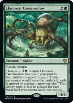 Llanowar Greenwidow - Foil