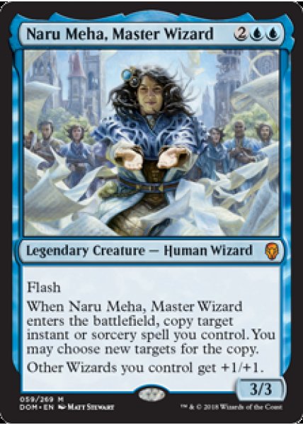 Naru Meha, Master Wizard- Foil