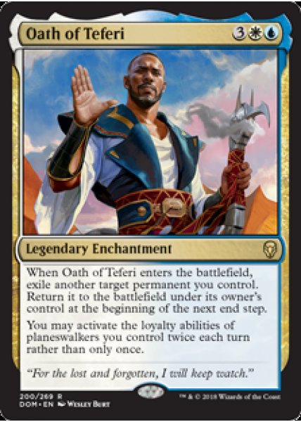 Oath of Teferi- Foil